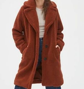 Gap luxurious teddy bear coat